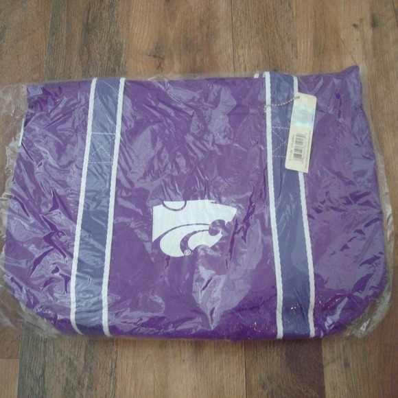 NCAA Handbags - KANSAS STATE WILDCATS‎ 11X15 BAG PURSE VINTAGE NEW TAILGATE HANDBAG TOTE